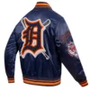 Detroit-Tigers-Pro-Standard-Mash-Up-Full-Snap-Satin-Varsity-Navy-Jacket-leather moto 4
