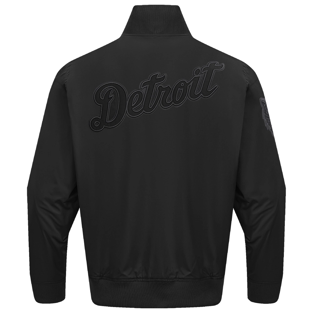 Detroit-Tigers-Pro-Standard-Neutral-Full-Zip-Polyester-Varsity-Black-Jacket-leather moto 2