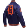 Detroit-Tigers-Pro-Standard-Retro-Classic-Rib-Full-Snap-Satin-Varsity-Jacket-leather moto 4