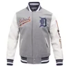 Detroit-Tigers-Pro-Standard-Script-Tail-Classic-Wool-Leather-Varsity-Jacket-leather moto 1