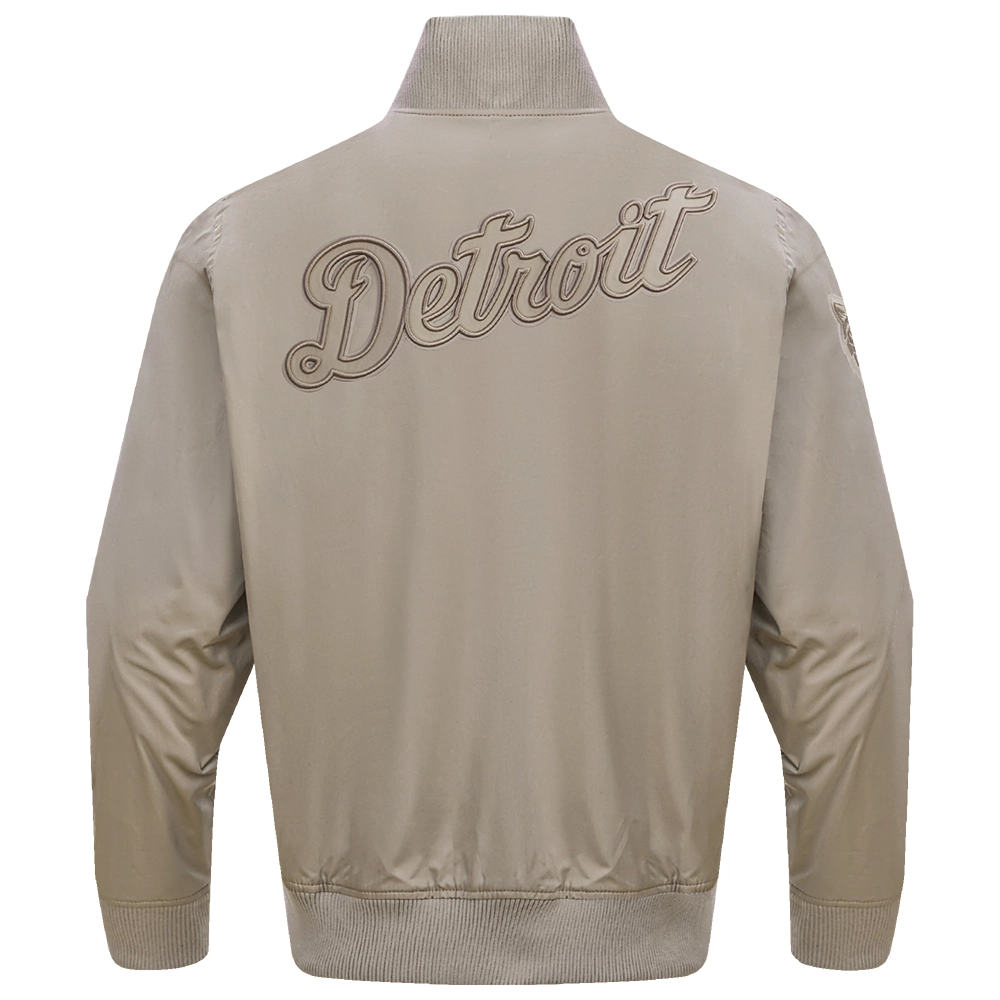 Detroit-Tigers-Pro-Standard-Stand-Up-Collar-Polyester-Varsity-Zipper-Jacket-leather moto 2