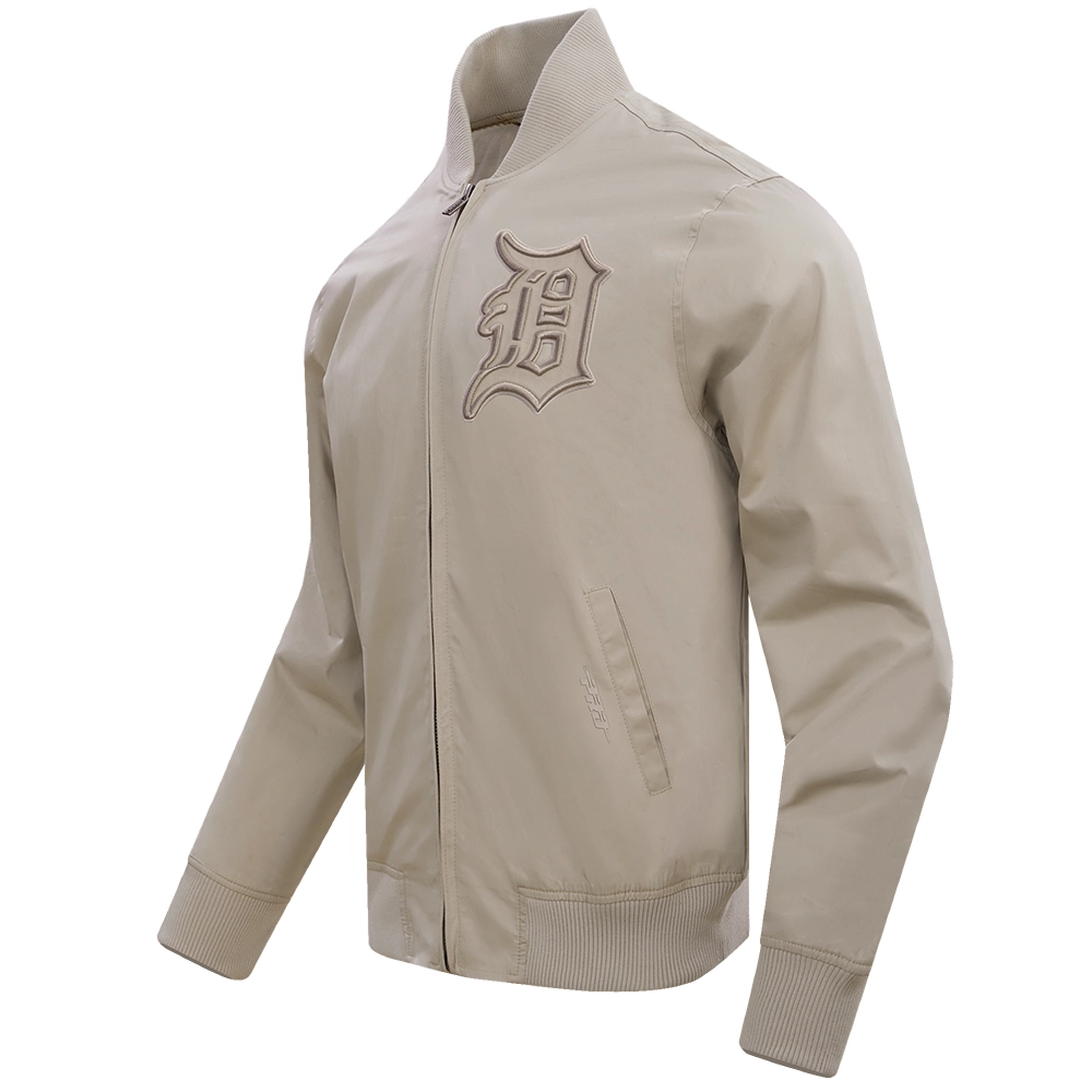 Detroit-Tigers-Pro-Standard-Stand-Up-Collar-Polyester-Varsity-Zipper-Jacket-leather moto 3