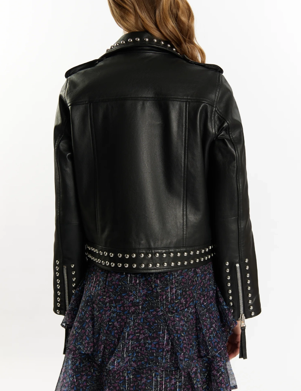 Eclipse Noir Women's Black Leather Jacket (4)