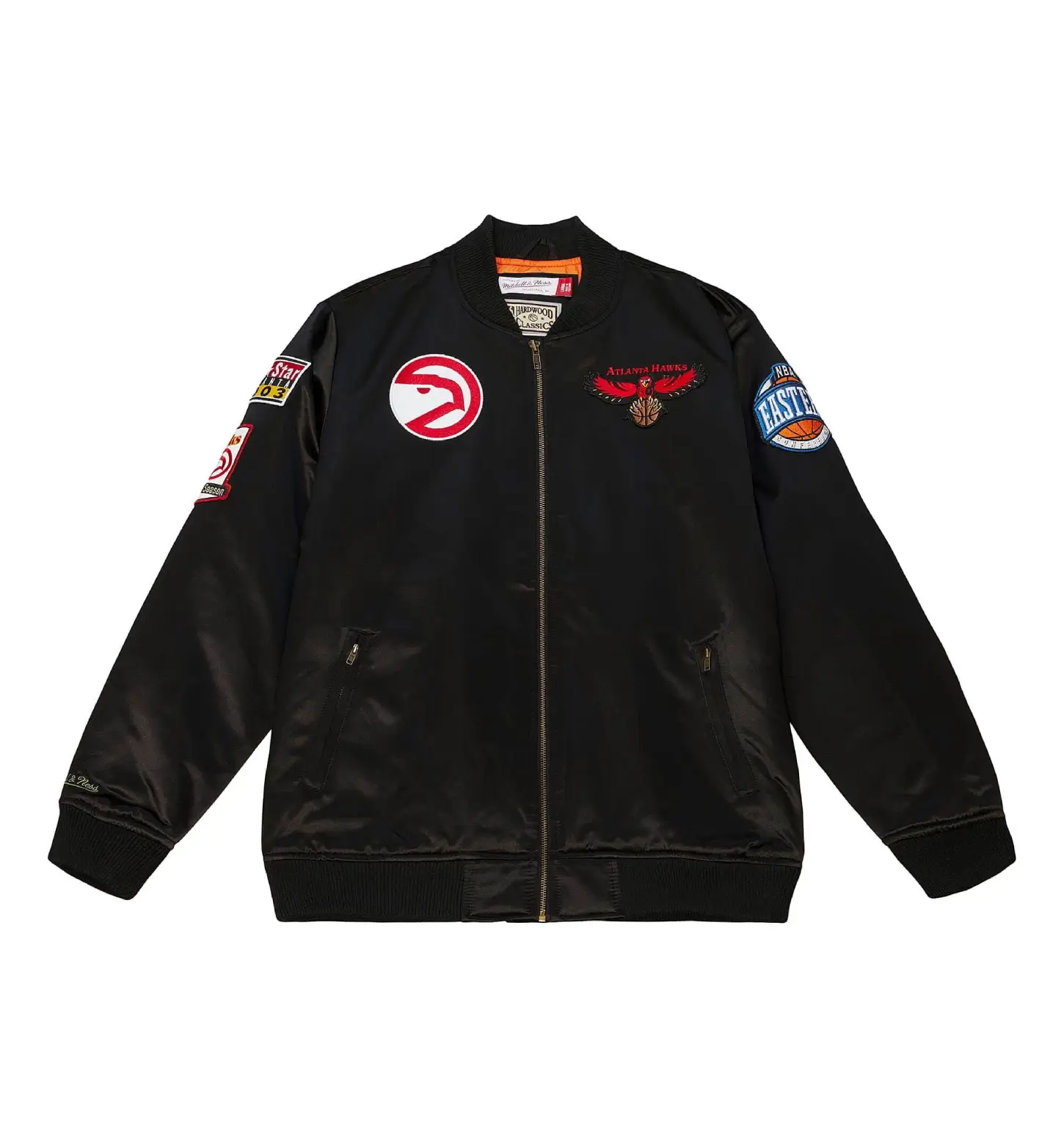 Flight-Satin-Bomber-Jacket-Atlanta-Hawks-LeatherMoto