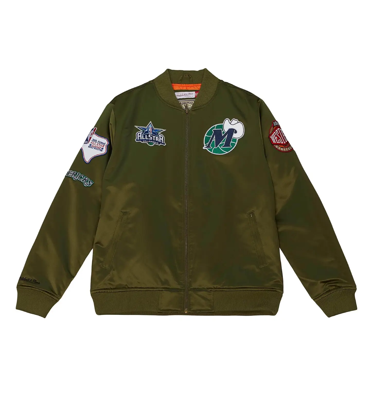 Flight-Satin-Bomber-Jacket-Dallas-Mavericks-LeatherMoto