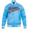 Florida-Marlins-Baseball-Team-Players-Satin-Varsity-Jacket-Sky-Blue-leathe moto 1
