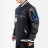 Florida-Marlins-Pro-Standard-Black-Wool-Leather-Varsity-Jacket- leather moto 4