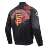 Francisco-Giants-Roses-Black-Satin-Varsity-Jacket-LEATHER MOTO 3