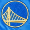 Golden State Warriors Retro Classic Satin Royal Blue Jacket (6)