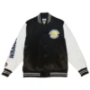 Golden-State-Warriors-Team-Origins-Full-Snap-Balck-White-Satin-Varsity-Jacket-LeatherMoto