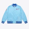 Heavyweight-Satin-Jacket-Atlanta-Braves leather moto 1