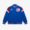 Heavyweight-Satin-Jacket-Chicago-Cubs lether moto 1