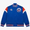 Heavyweight-Satin-Jacket-New-York-Mets leather moto 1