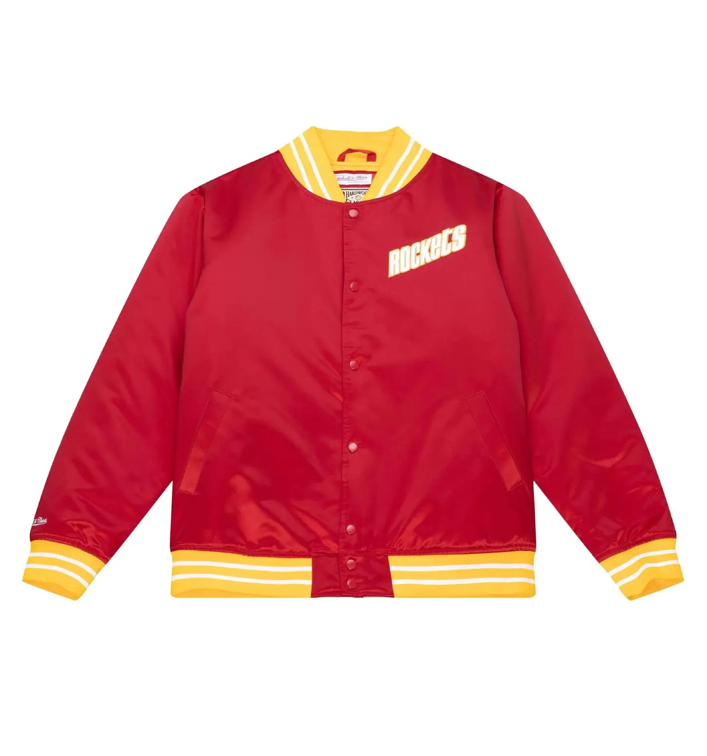 Heavyweight-Satin-Red-Jacket-Houston-Rockets LeatherMoto