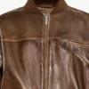 Heritage Women Brown Vintage Bomber Leather Jacket - LeatherMoto (6)