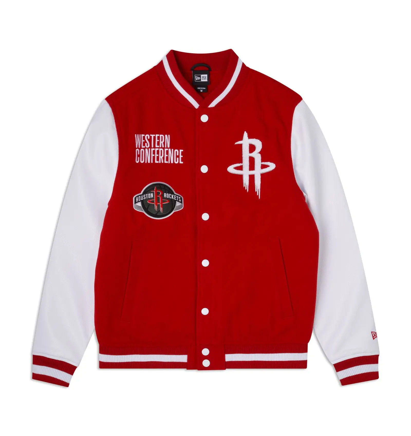 Houston-Rockets-Western-Conference-Red-White-Wool-Varsity-Jacket-LeatherMoto