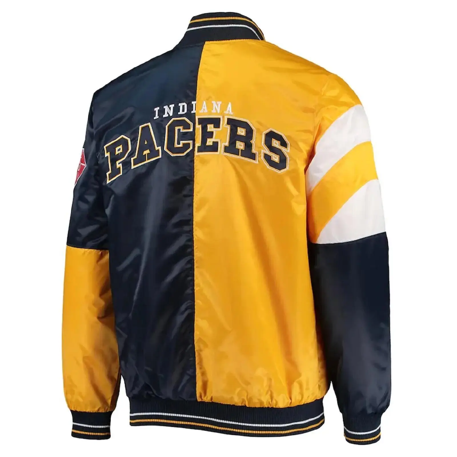 Indiana-Pacers-Classic-Black-Yellow-Satin-Varsity-jacket-LeatherMoto (1)