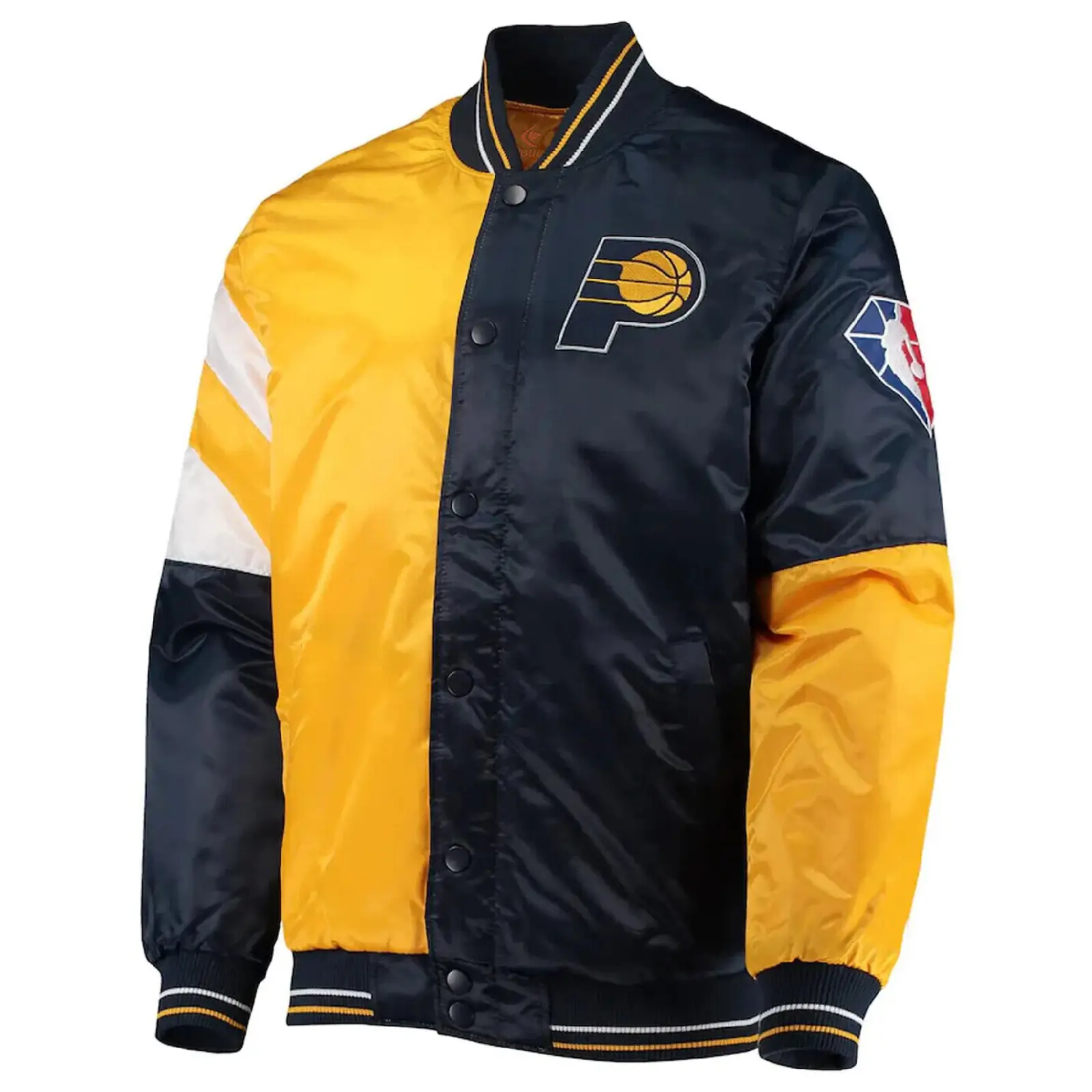 Indiana-Pacers-Classic-Black-Yellow-Satin-Varsity-jacket-LeatherMoto (2)