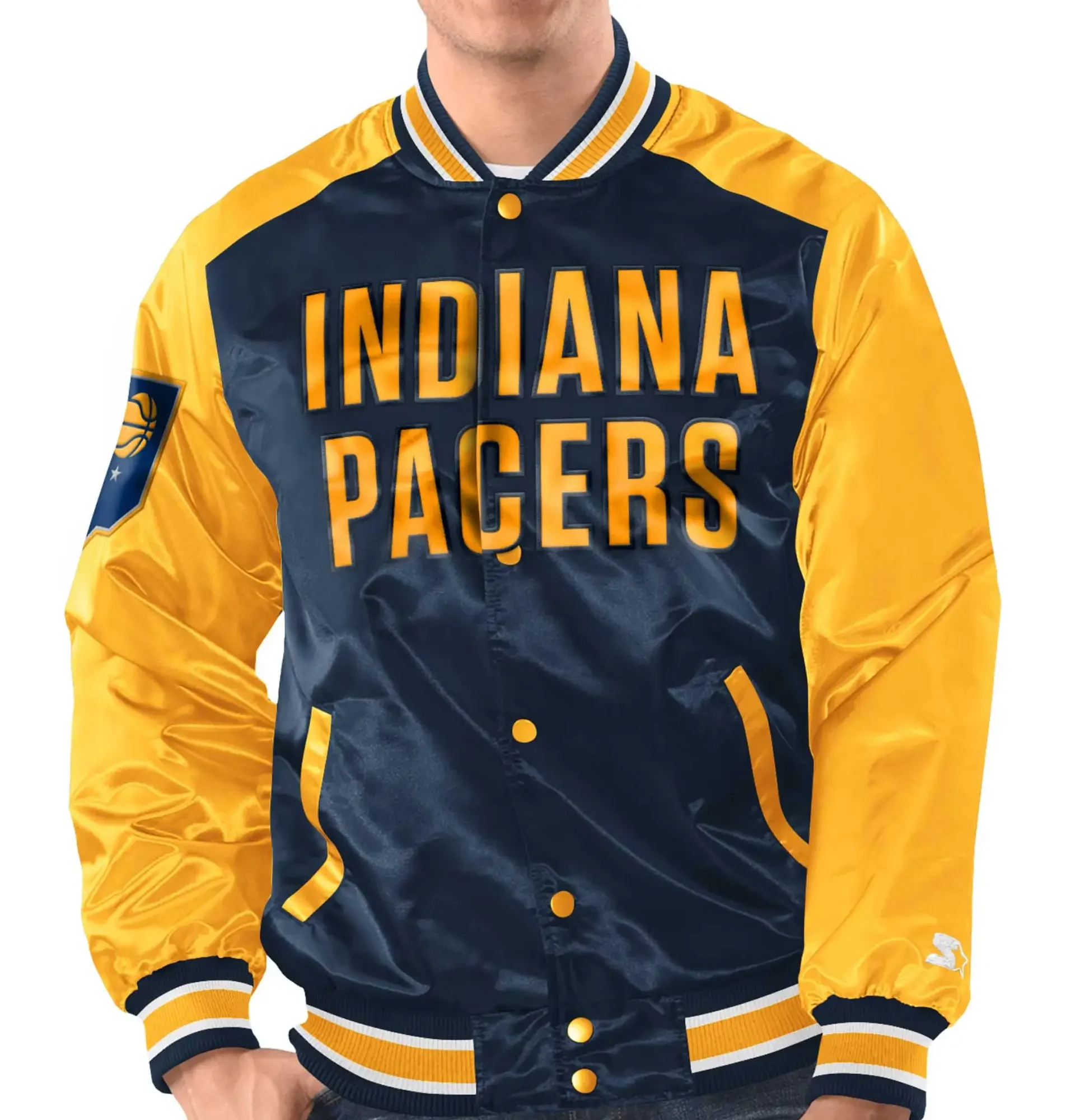 Indiana-Pacers-Satin-Varsity-Jacket-Navy-Gold-LeatherMoto
