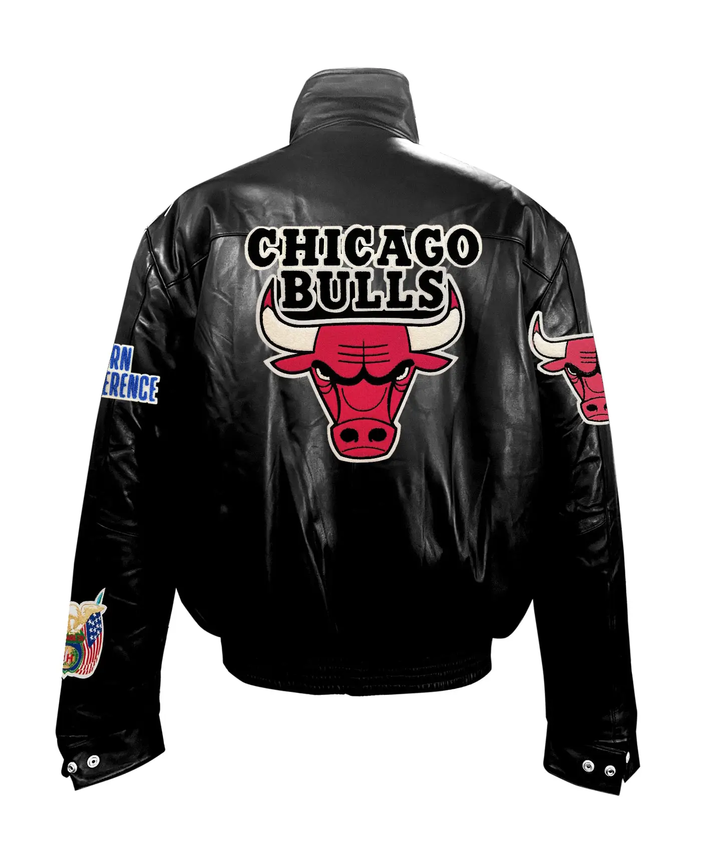 Jeff-Hamilton-Chicago-Bulls-Full-Black-Leather-Jacket-LeatherMoto