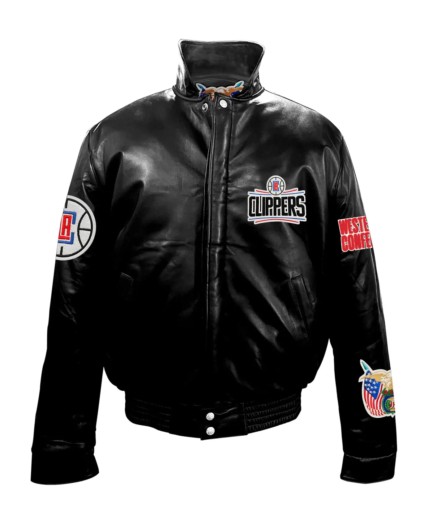 Jeff-Hamilton-Los-Angeles-Clippers-Full-Black-Leather-Jacket-1