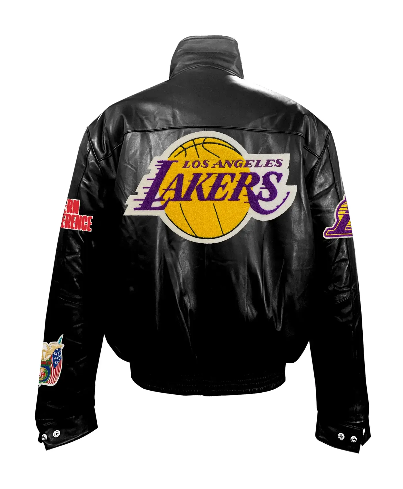 Jeff-Hamilton-Los-Angeles-Lakers-Full-Black-Leather-Jacket-LeatherMoto