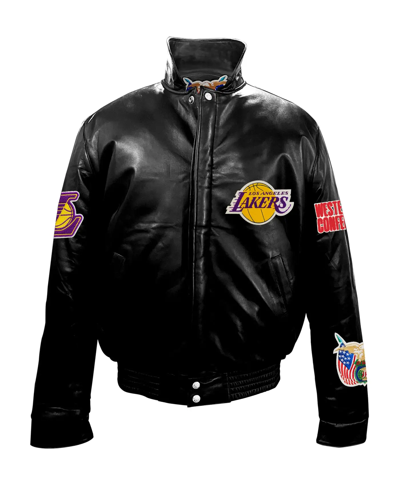 Jeff-Hamilton-Los-Angeles-Lakers-Full-Black-Leather-Jacket-LeatherMoto