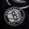 Jeff Hamilton x Brooklyn Nets Wool & Leather Varsity Jacket - Image 4