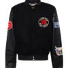 Jeffhamilton X Toronto Raptors Black Wool & Leather Jacket (1)