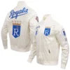 Kansas-City-Royals-Pro-Standard-Cooperstown-Pinstripe-Full-Snap-Satin-Varsity-Jacket-LEATHER MOTO 3