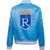 Kansas-City-Royals-Pro-Standard-Full-Snap-Satin-Varsity-Jacket-LEATHER MOTO 2