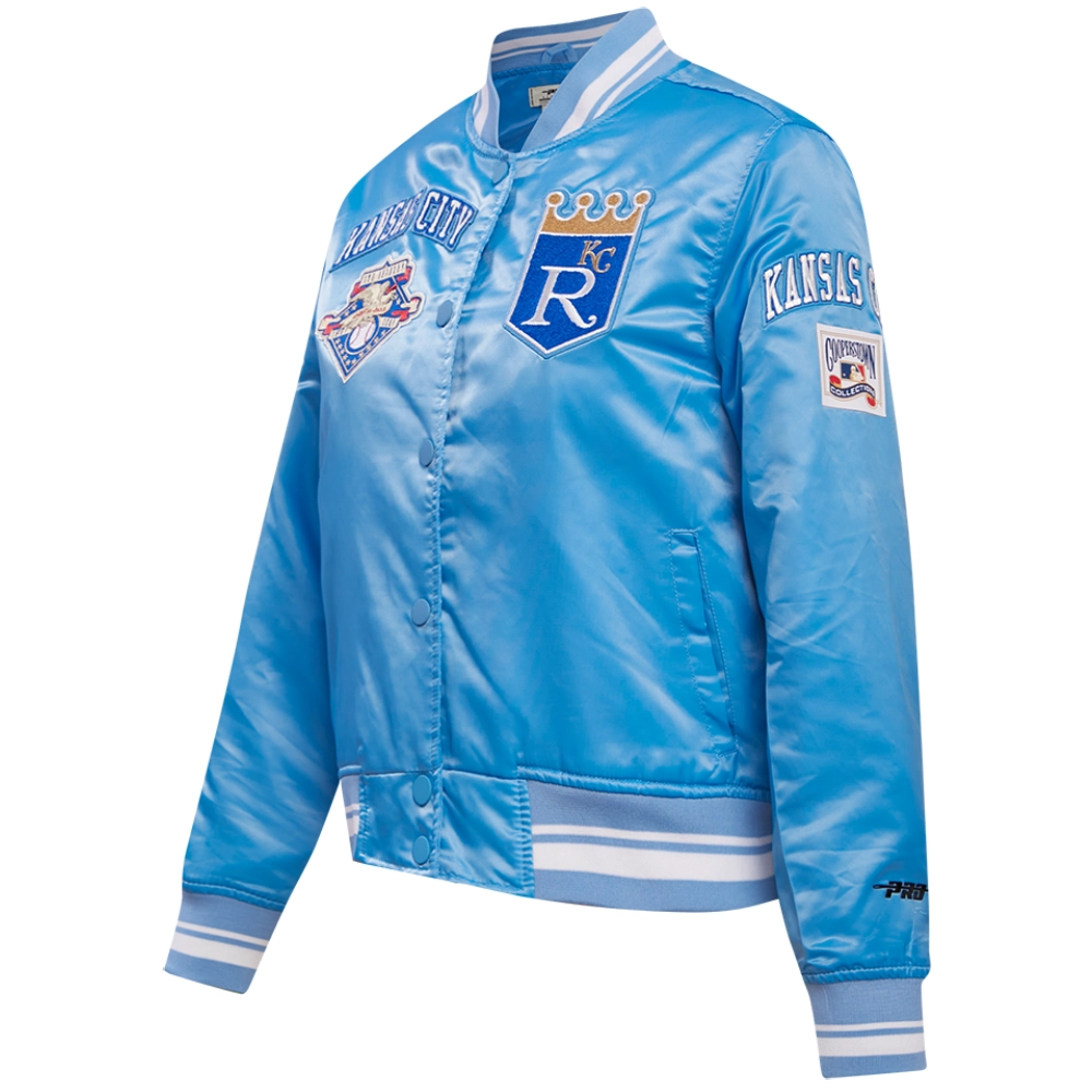 Kansas-City-Royals-Pro-Standard-Full-Snap-Satin-Varsity-Jacket-LEATHER MOTO 4