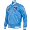Kansas-City-Royals-Pro-Standard-Retro-Classic-Rib-Knitted-Satin-Varsity-Jacket- LEATHER MOTO 3