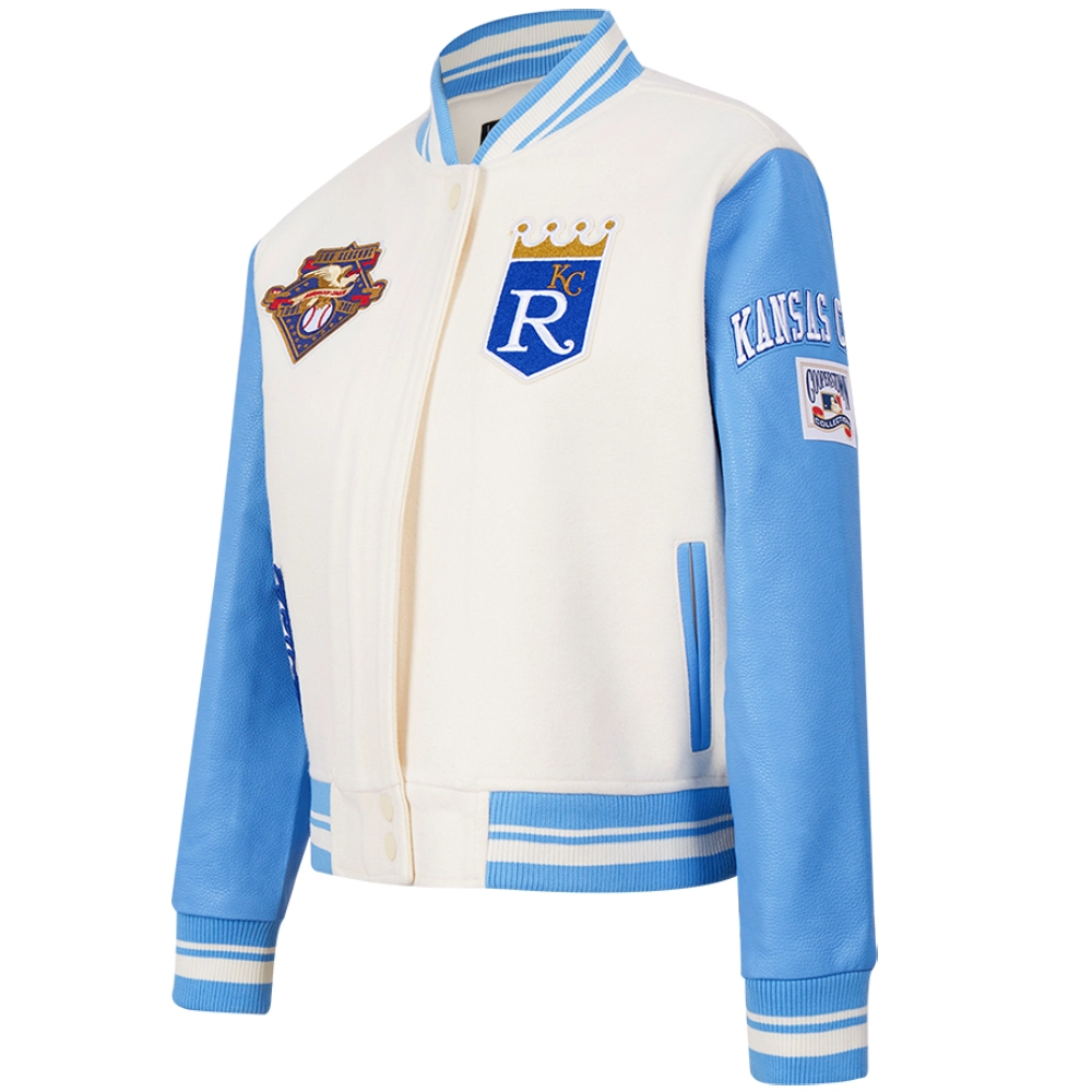 Kansas-City-Royals-Pro-Standard-Retro-Classic-Wool-Leather-Varsity-Jacket-LEATHER MOTO 3