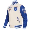 Kansas-City-Royals-Pro-Standard-Wool-Leather-Varsity-Jacket-Blue-Cream-LEATHER MOTO 3