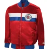 LA-Clippers-Starter-The-Ambassador-Full-Zip-Red-Satin-Varsity-Jacket-1