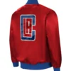 LA-Clippers-Starter-The-Ambassador-Full-Zip-Red-Satin-Varsity-Jacket-2