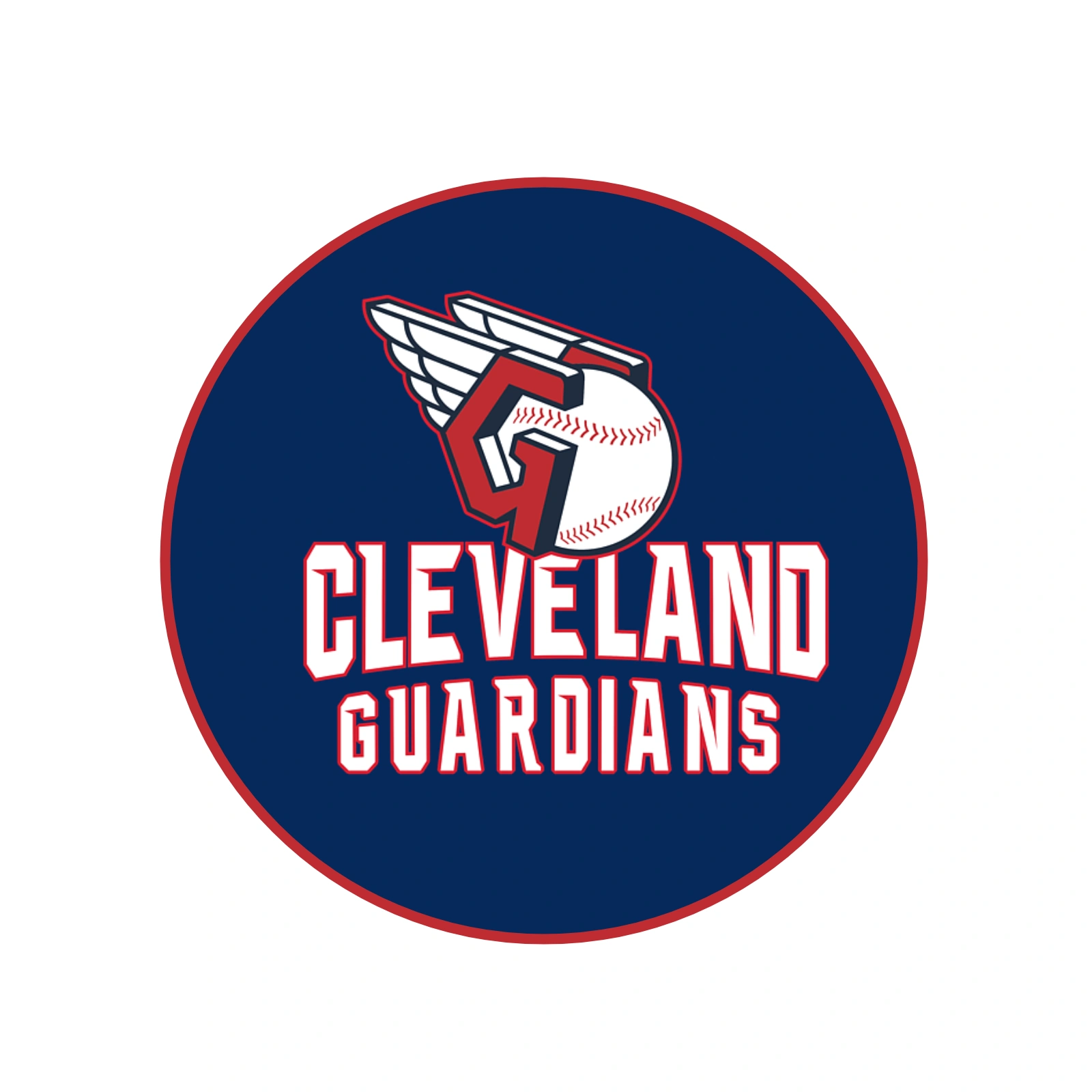 LeatherMoto - MLB Cleveland Guardians Team Logo