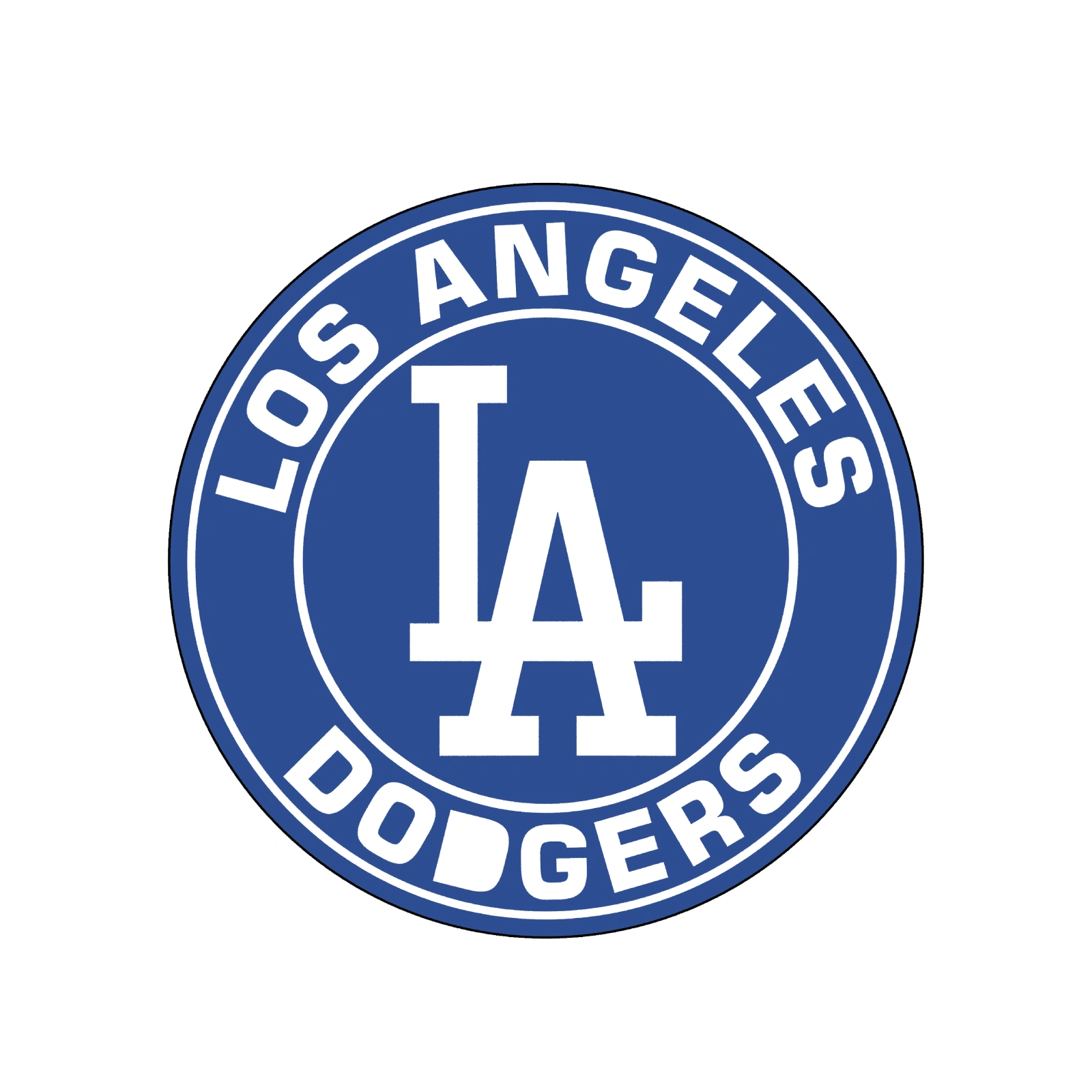 LeatherMoto MLB Los Angeles Dodgers Team Logo