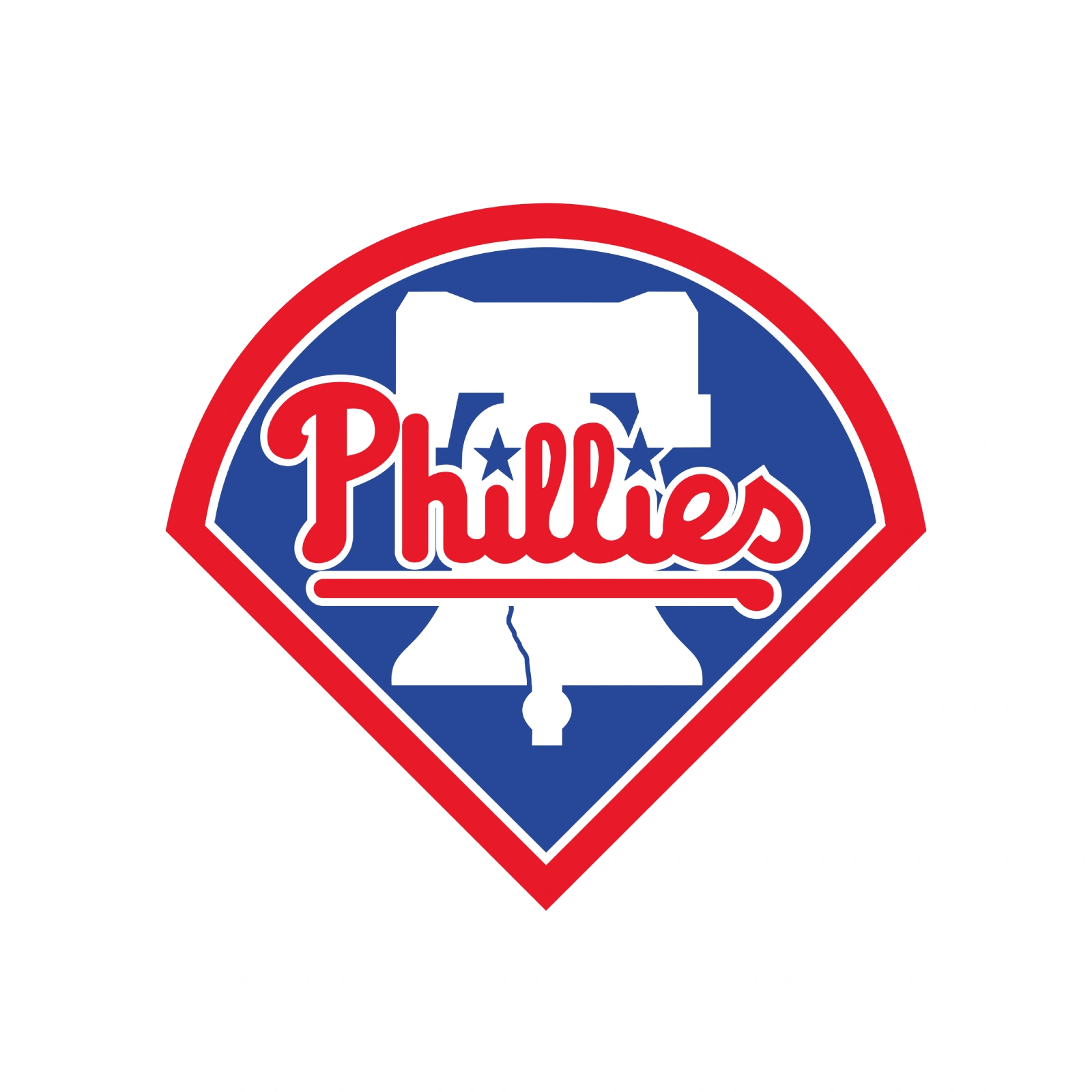 LeatherMoto MLB Philadelphia Phillies Team Logo