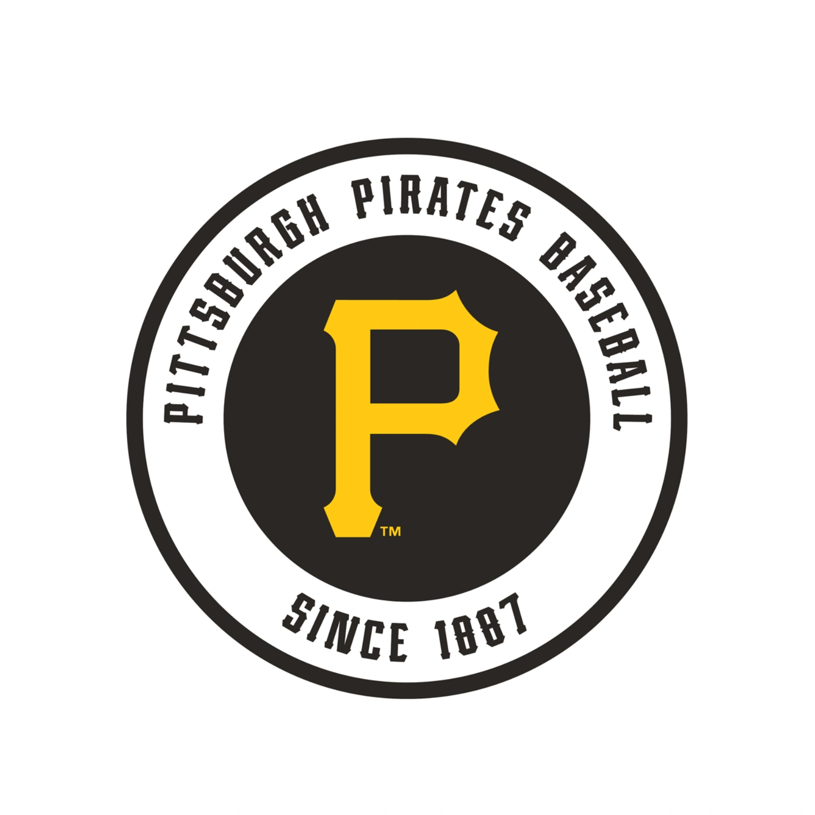 LeatherMoto MLB Pittsburgh Pirates Team Logo