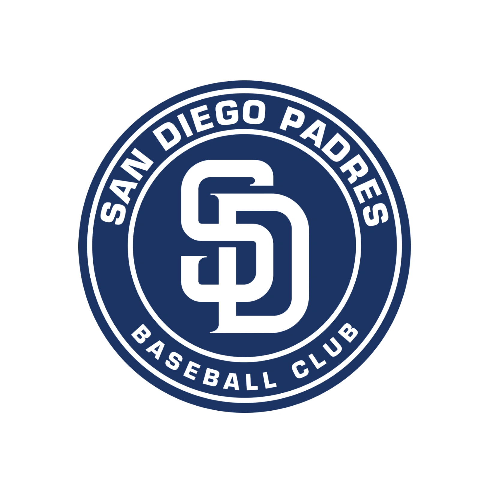 LeatherMoto MLB San Diego Padres Team Logo