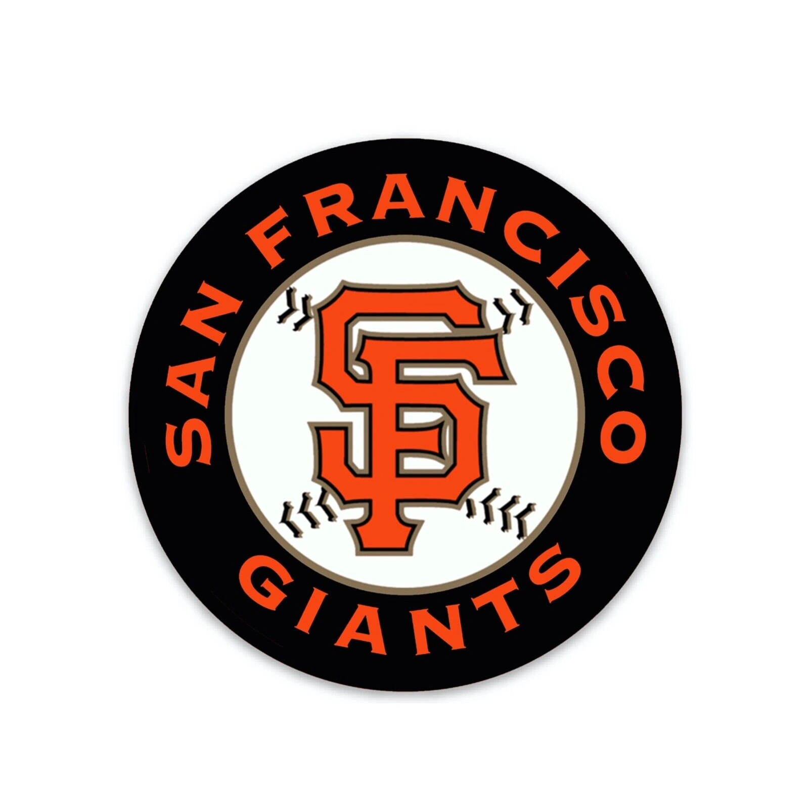 LeatherMoto MLB San Francisco Giants Team Logo