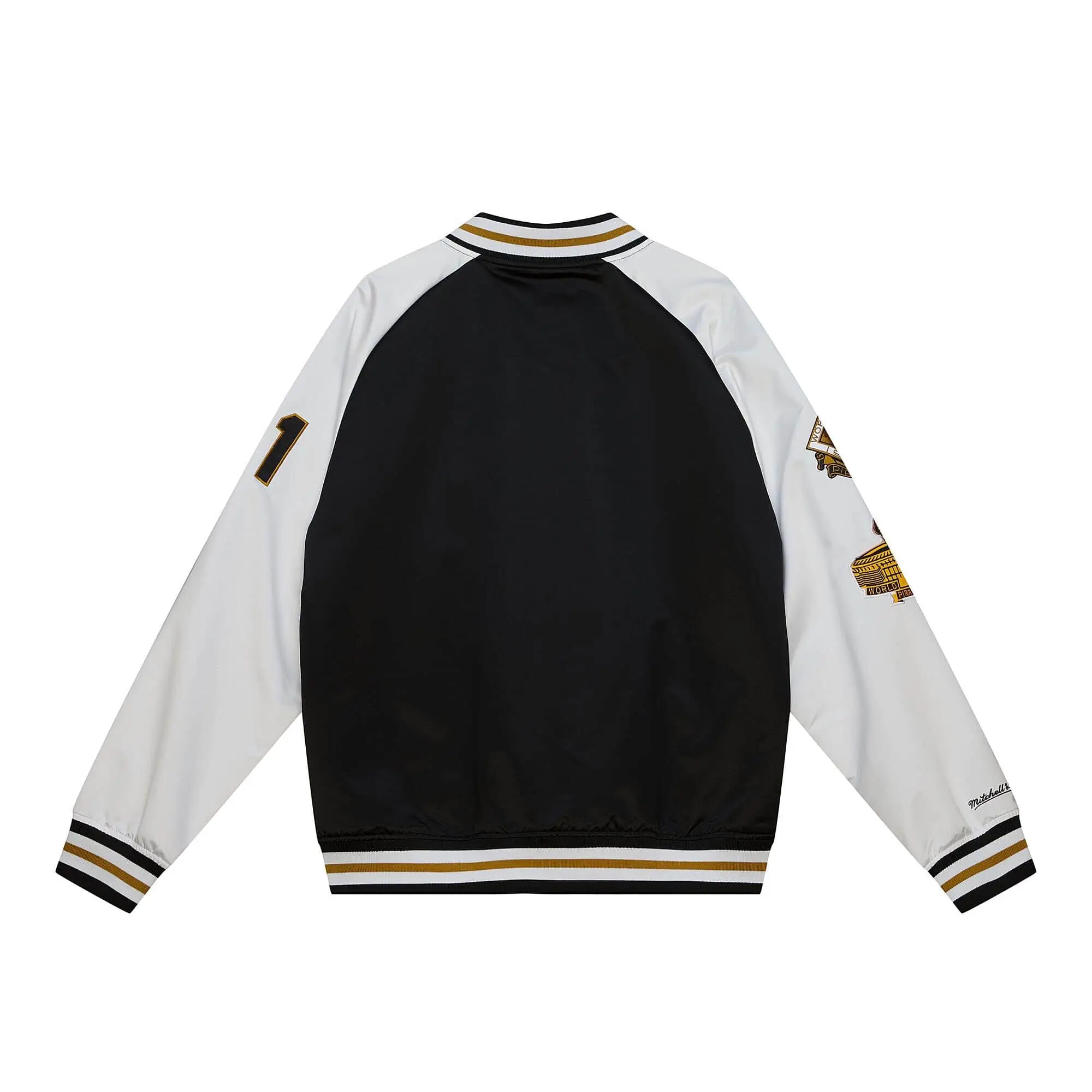 Legends-Satin-Jacket-Pittsburgh-Pirates-Roberto-Clemente-LEATHER MOTO 2