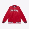 Lightweight-Satin-Jacket-California-Angels leather moto 1
