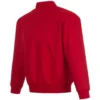 Los-Angeles-Angels-Full-Snap-Polyester-Varsity-Red-Jacket-leather mto 2
