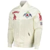 Los-Angeles-Angels-Pro-Standard-Cooperstown-Pinstripe-Full-Snap-Satin-Varsity-Jacket-leather mto 1