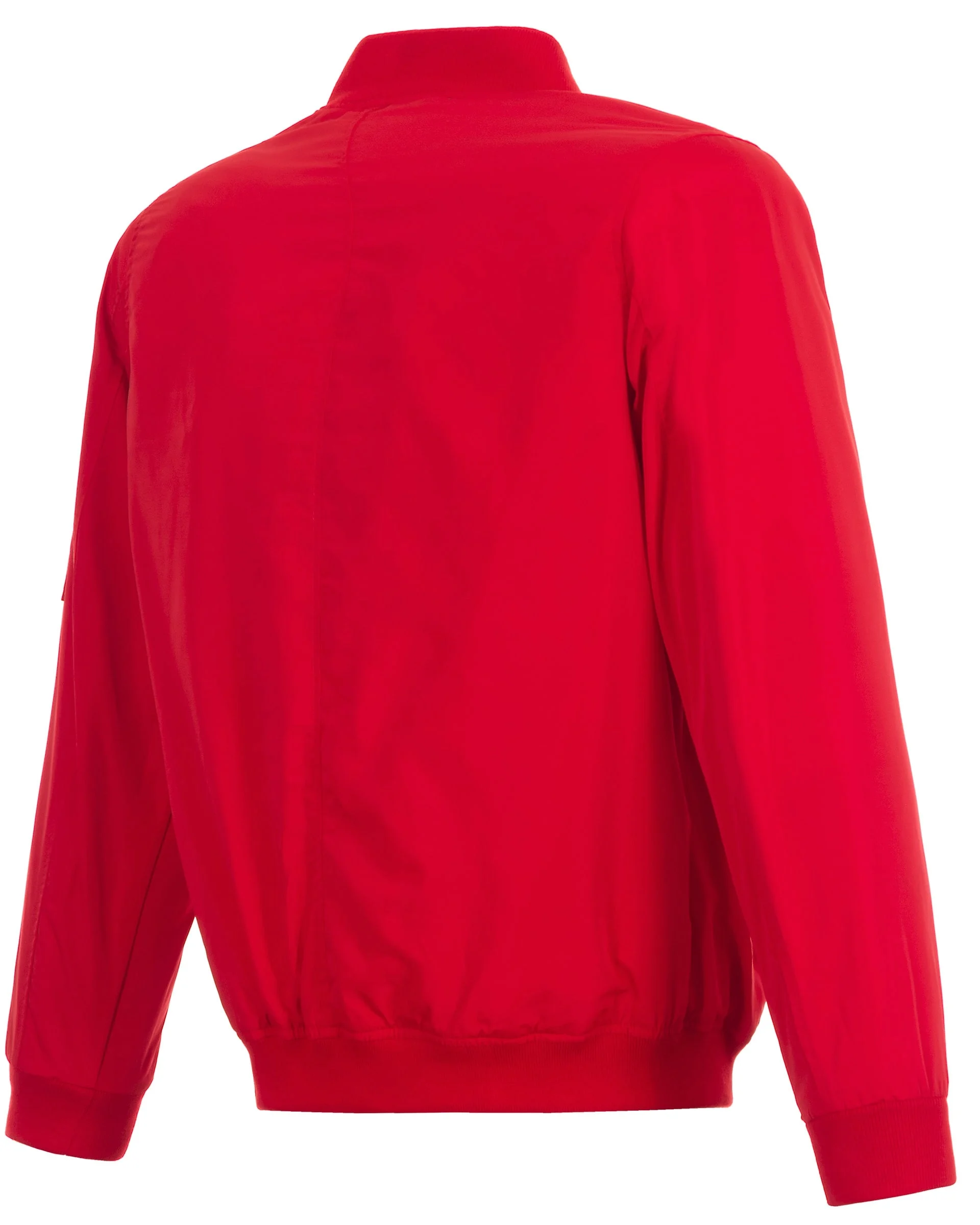 Los-Angeles-Angels-Rib-Knitted-Full-Zip-Polyester-Varsity-Red-Jacket-leather moto 2