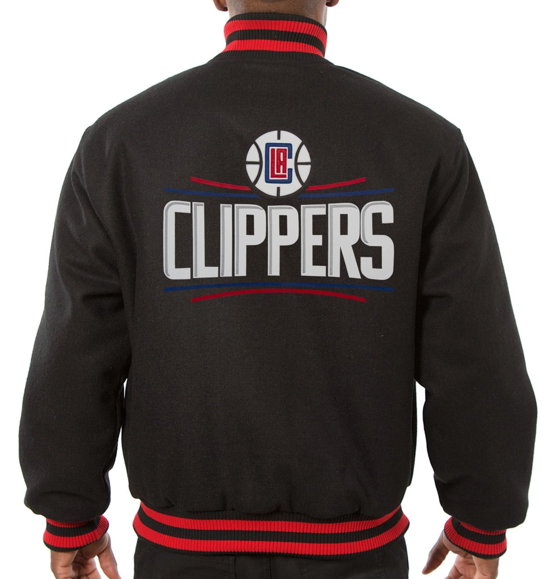 Los-Angeles-Clippers-Domestic-Black-Wool-Varsity-Jacket-1