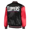 Los-Angeles-Clippers-Starter-The-Enforcer-Full-Snap-Black-Red-Satin-Varsity-Jacket-2
